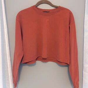 Cropped Long Sleeve Tee